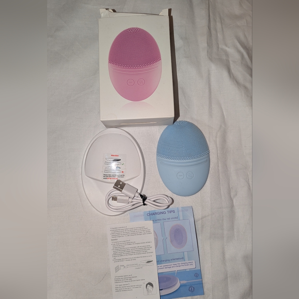 EZBASICS Facial Cleansing Brush Made, Waterroof
